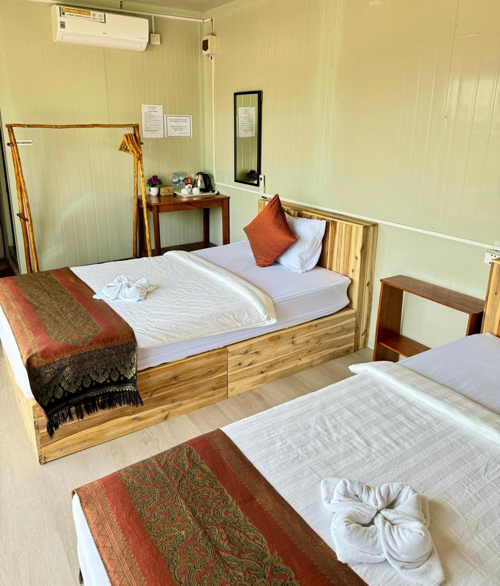 Naroth Beach Bungalow Prek Svay Village Extérieur photo